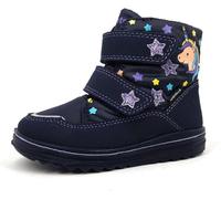 Richter Kinderschuhe Jungen Mädchen Snow Schneestiefel, atlant/violett (Unic, 20 EU