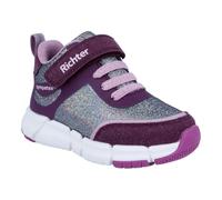 Richter Kinderschuhe Jungen Mädchen Wallaby 2.0 Sneaker, Lady/Black/Orchid, 27 EU