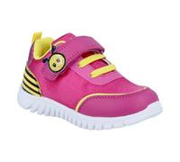 Richter Kinderschuhe Jungen Mädchen Wallaby Sneaker, pink/Yellow/Black-ye, 28 EU