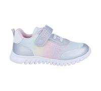 Richter Kinderschuhe Jungen Mädchen Wallaby Sneaker, Silver/White/Rainbow, 29 EU Weit