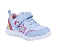 Richter Kinderschuhe Jungen Mädchen Wallaby Sneaker, Sky/pink/Rainbow/SIL, 26 EU