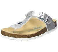 Richter Kinderschuhe Mädchen Bio Sandale, Silber, 33 EU