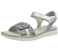 Richter Kinderschuhe Mädchen Emma Sandale, Silver, 38 EU