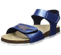 Richter Kinderschuhe Mädchen Organic Sandale, Blue Brunito, 31 EU