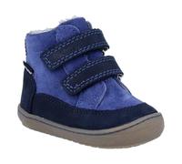 Lauflernschuh RICHTER "Maxi WMS: Mittel", Kinder, Gr. 25, blau (blau, navy), Nubukleder, casual, Schuhe, Winterschuh mit WMS und Warmfutter, Größenschablone zum Download (92873105-25) blau, navy