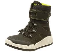 Richter Kinderschuhe Rs-1 Schneestiefel, Schwarz/Limettengrün, 27 EU