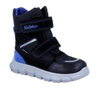Richter Kinderschuhe Snow 2.0 Winterstiefel, Black/Cobalt, 31 EU