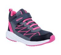Richter Mädchen Buddy Sneaker, City Black N Pink, 36 EU