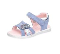 Richter Mädchen Sandalen Blau Leder-Synthetik, Größe:28, Farbauswahl:blau