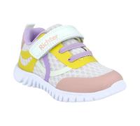 Sneaker RICHTER "Wallaby WMS: Mittel", Kinder, Gr. 33, peach, cre, sol, orc, Textil, Lederimitat, kontrastfarbene Details, sportlich, Schuhe, Freizeitschuh, Sportschuh, Klettschuh mit heller Laufsohle