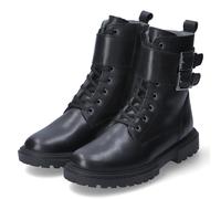 Richter Schnürstiefeletten - Gr. 36 - Schwarz - Glattleder