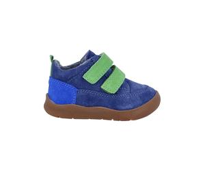 Richter Shoes Leder-Barfußschuhe "Samy" in Blau - Größe 30 | Lauflernschuhe