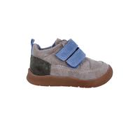 Richter Shoes Leder-Barfußschuhe "Samy" in Grau - Größe 29 | Lauflernschuhe