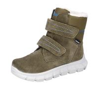 Richter Winterboot Velour Ye für Kinder, oliv, Größe 24 EU
