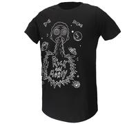 Rick and Morty Space Barf T-Shirt - offizielles Merchandise Größe: XXL Schwarz