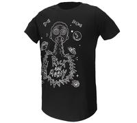 Rick and Morty Space Barf T-Shirt - offizielles Merchandise XL Schwarz