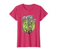 Rick and Morty The Portal Boyz T-Shirt, Damen, Rot Meliert, M