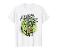 Rick and Morty The Portal Boyz T-Shirt, Herren, Weiß, S