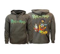 Rick & Morty Acid Rick Hoodie Pullover Pullover Anthrazit XXL Schwarz