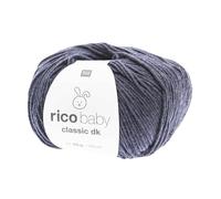 Rico Baby Classic dk #61, weiche Babywolle zum Stricken oder Häkeln, 50g
