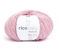 Rico Baby classic dk Fb. 52 (orchidee) - Babywolle altrosa zum Stricken und Häkeln