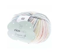 Rico Baby Dream dk Fb. 011, weiche Babywolle mit Farbverlauf zum Stricken & Häkeln
