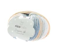 Rico Baby Dream dk Fb. 013, weiche Babywolle mit Farbverlauf zum Stricken & Häkeln