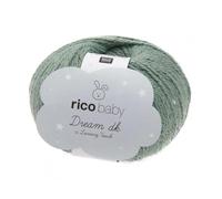 Rico Baby Dream Tweed Dk Strickgarn, Farbe: 02 Moosgrün