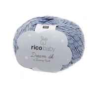 Rico Baby Dream Tweed Dk Strickgarn, Farbe 03, Blau