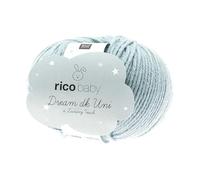 Rico Baby Dream Uni Fb. 010 Mint Babywolle weich zum Stricken & Häkeln