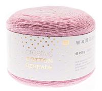 Rico Design Creative Cotton dégradé 200g 800m rosa