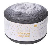 Rico Design Creative Cotton dégradé 200g 800m grau
