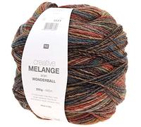 Rico Design Creative Melange aran Wonderball 200g 640m braun-grau
