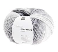 Rico Creative Melange Chunky Fb. 07, Wolle Nadelstärke 6 - 7 mm mit Farbverlauf
