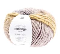 Rico Creative Melange Chunky Wolle Nadelstärke 6-7 mm mit Farbverlauf (Farbe 65)