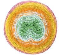 Rico creative Wool Degrade Super 6 Fb. 10 Bobbel Farbverlaufswolle zum Häkeln u. Stricken