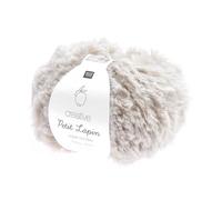 Rico Design 100g Creative Petit Lapin super chunky - Farbe: 17 - staub - für unglaublich weiche Fellflächen
