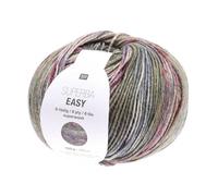 Rico Design 150g Superba Easy - Farbe: 005 - autumn - Das 8-fädige Sockengarn Superba Easy zeichnet sich durch eine Streifenoptik aus.