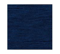 Rico Design 50 g Häkelgarn Creative Cotton Aran Fb. 35 marine, Baumwolle, 85 m Lauflänge