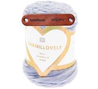 Rico Design 50g CREATIVE CHENILLOVELY DK VEILCHEN Premium Wolle samtweich für Amigurumi Baby und Wohnaccessoires hautfreundlich leicht zu verarbeiten mit mySearose Label