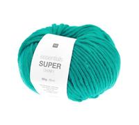 Rico Design 50g essential "Super Chunky" - Farbe: 23 - türkis - eignet sich zum Stricken von Pullovern und anderen Oberteilen