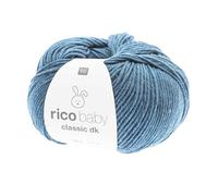 Rico Design Baby Classic DK groen-Blauw 59, weiche Babywolle zum Stricken und Häkeln