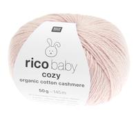 Rico Design Baby Cozy Organic Cotton Cashmere Altrosa