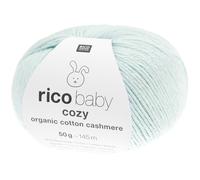 Rico Design Baby Cozy Organic Cotton Cashmere Hellblau