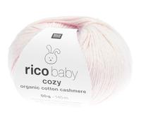 Rico Design Baby Cozy Organic Cotton Cashmere Rosa