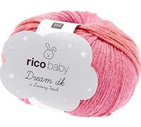 Rico Design Babywolle Baby Dream dk 50 g NS 4 Ökotex 100 50/50 Polyacryl/Polyamid Berries 23