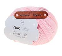 Rico Design BABY DREAM LUXURY TOUCH DK BORDEAUX Premium Wolle 50g für weiche Babymode kreative Farbspiele und liebevolle Handarbeiten mit mySearose Label