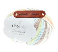 Rico Design BABY DREAM LUXURY TOUCH DK MEADOWS Premium Wolle 50g für weiche Babymode kreative Farbspiele und liebevolle Handarbeiten mit mySearose Label