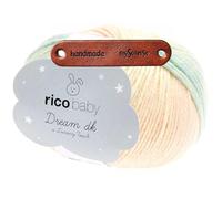 Rico Design BABY DREAM LUXURY TOUCH DK PASTEL Premium Wolle 50g für weiche Babymode kreative Farbspiele und liebevolle Handarbeiten mit mySearose Label