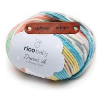 Rico Design BABY DREAM LUXURY TOUCH DK ROT-LILA Premium Wolle 50g für weiche Babymode kreative Farbspiele und liebevolle Handarbeiten mit mySearose Label